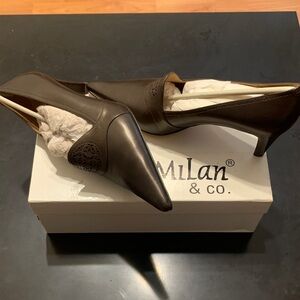 Milan & Co Dark Brown Heels